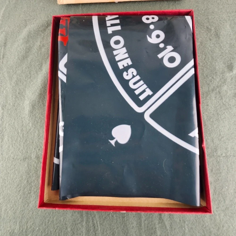 VINTAGE Tripoley Mat Only COMPLETE Cadaco 1969 Michigan Rummy Poker‎ No 111